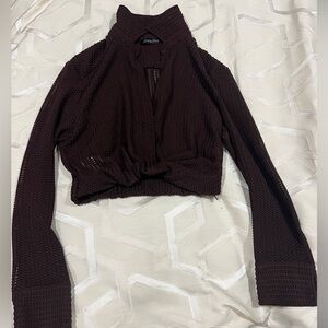 NWT Boutique Brown Colored Top